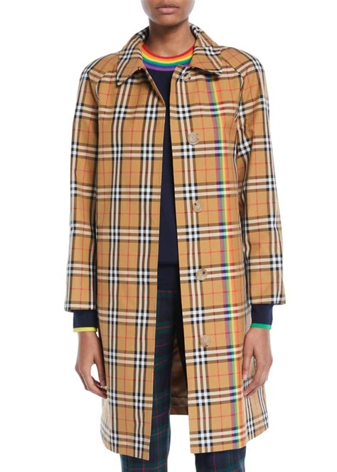 burberry plaid car coat|Burberry plaid products.